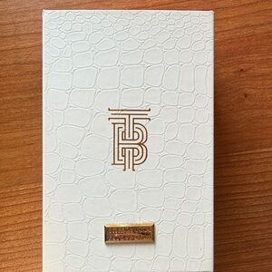 Burberry Embossed White Box with Gold Logo